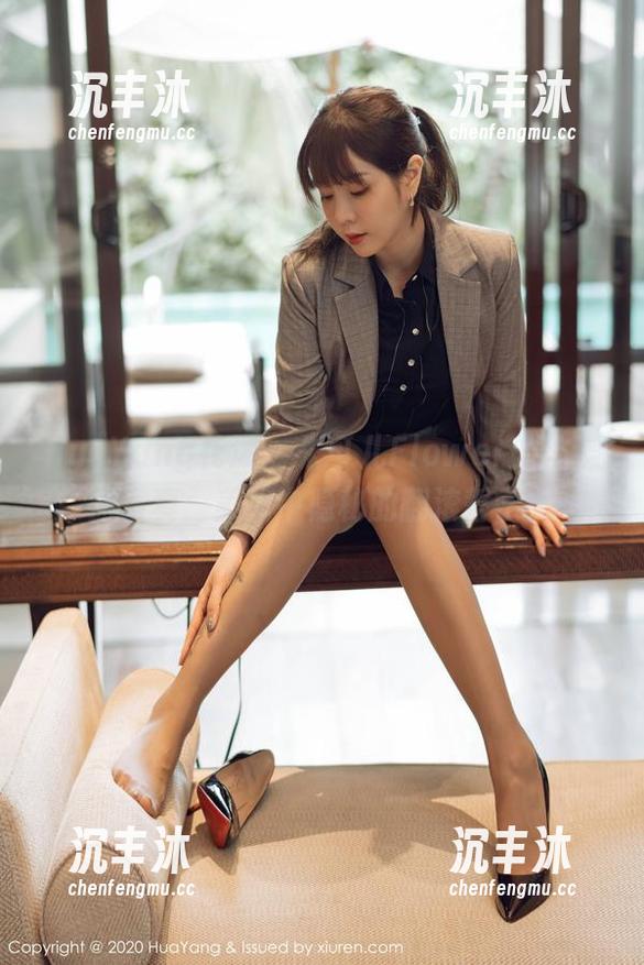 HuaYang花漾 - 朱可儿Flower的体操服写真：美图中隐秘的翻滚哲学！