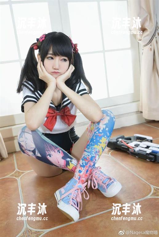 nagesa魔物喵的胶带少女资源——拉扯间的神秘之美！