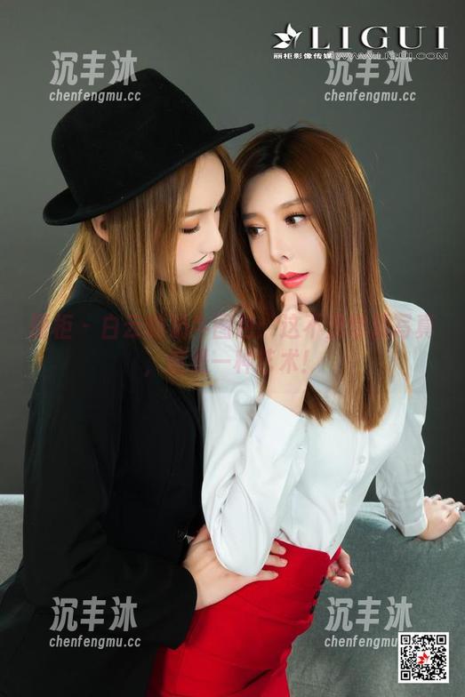 丽柜 - 白云的奶牛图包：这不是常规写真，这是一种艺术！