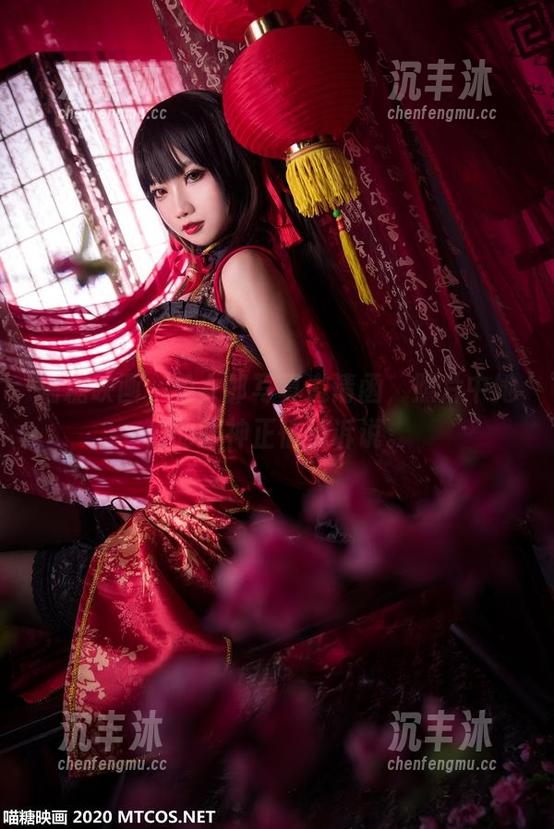 喵糖映画，兔女郎写真邀请函，照片中她们的眼神正悄悄诉说。
