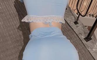 微密圈 – 在蓝色妖姬的光影中迷失：徐莉芝Booty的照片合集