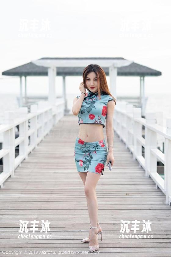 魅妍社 - 难以抗拒的陈嘉嘉Tiffany，全套裸足原图大放送，真是越看越想！